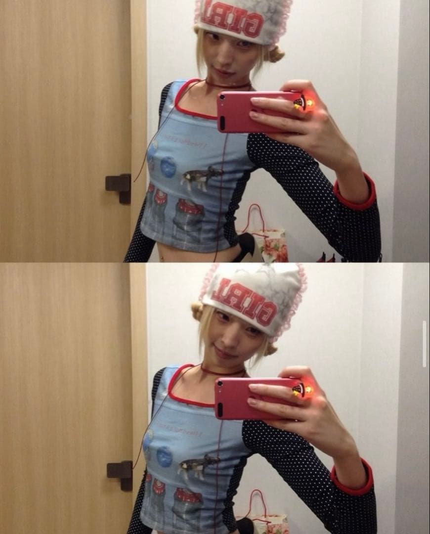 Long Sleeve Y2K Honkyo More Stuff Printed T-Shirt