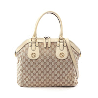 Gucci Handbag Gg 2Way 282299 Pvc Used B