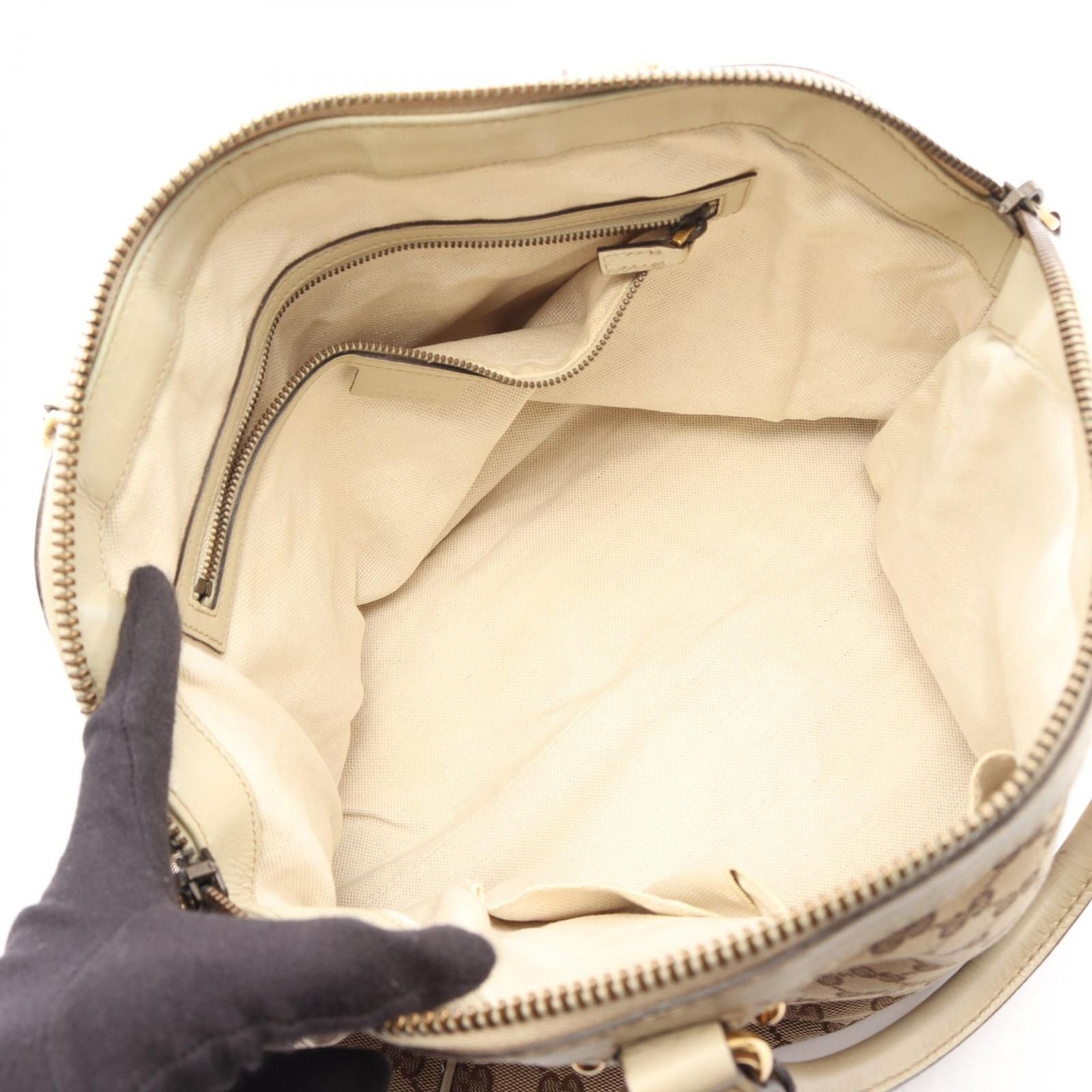 Gucci Handbag Gg 2Way 282299 Pvc Used B