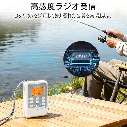 Portable Tv Wovte Am Fm Lcd 1