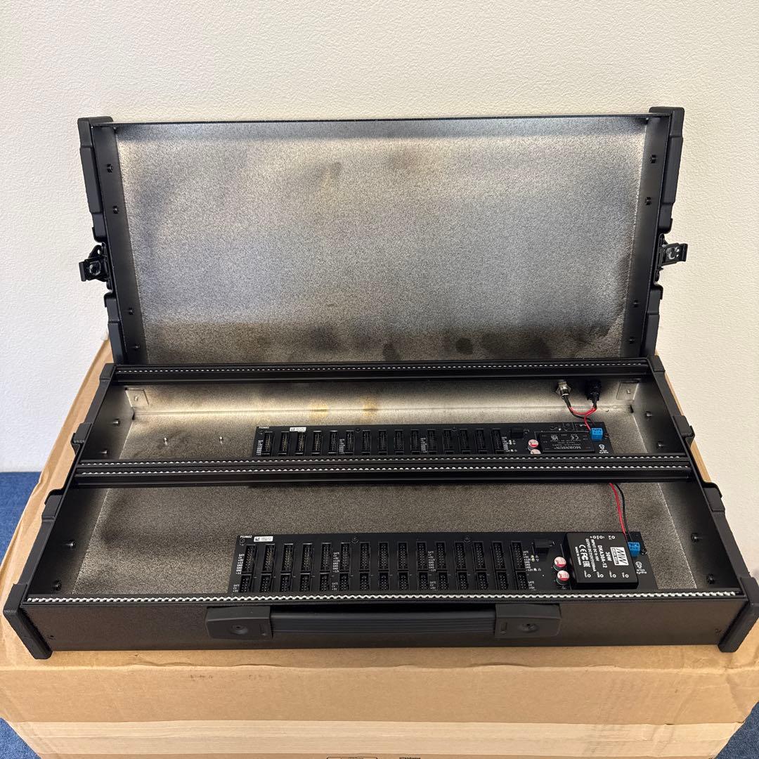 Modular Synthesizer 2X104Hp Aluminum Travel Case With Lid