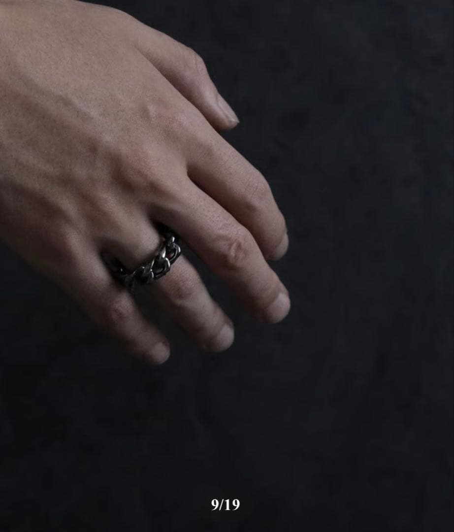 Rings Stlll Chain Ring Silver