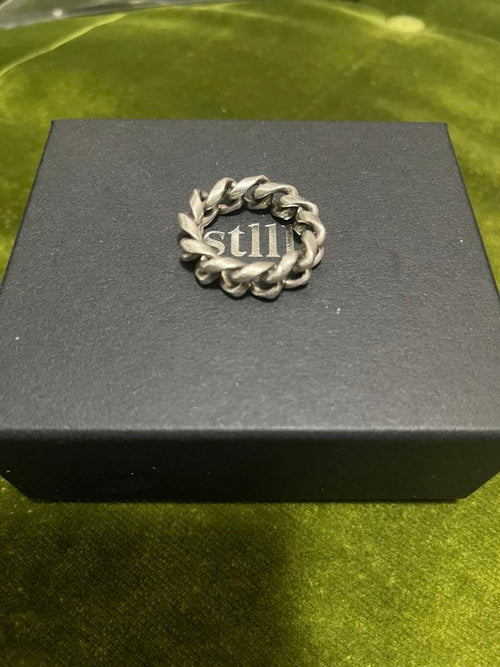 Rings Stlll Chain Ring Silver