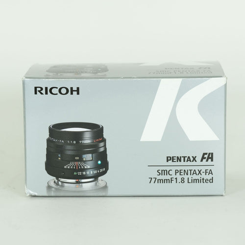 Pentax Lens (Single Focus) Fa77Mm F1.8 K