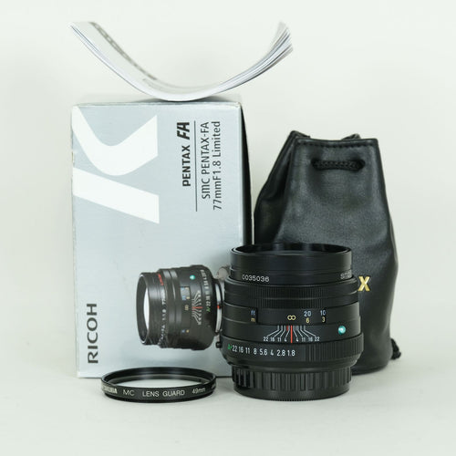 Pentax Lens (Single Focus) Fa77Mm F1.8 K