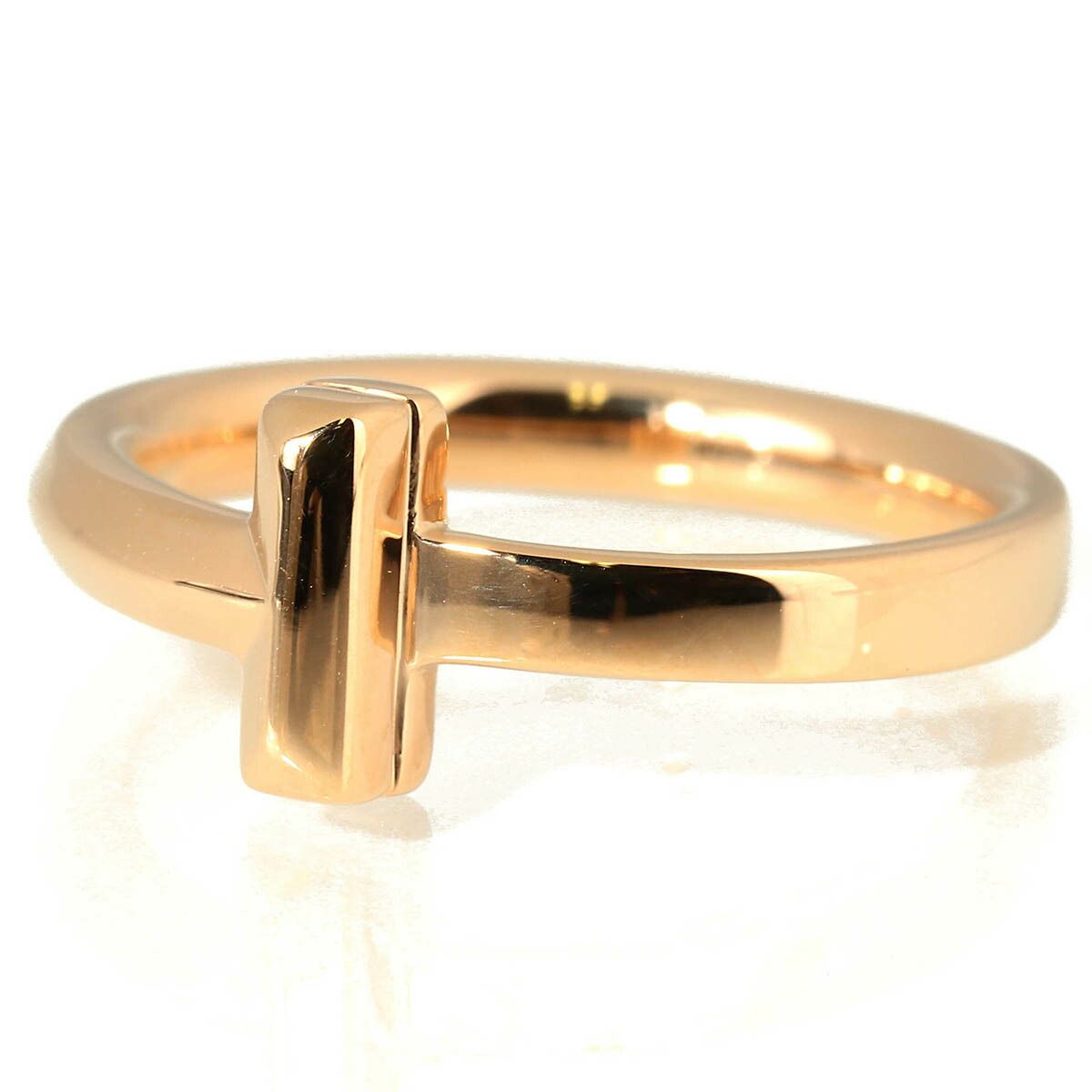 Tiffany Ring Tiffany&Co. T K18Pg 5.5 Ok