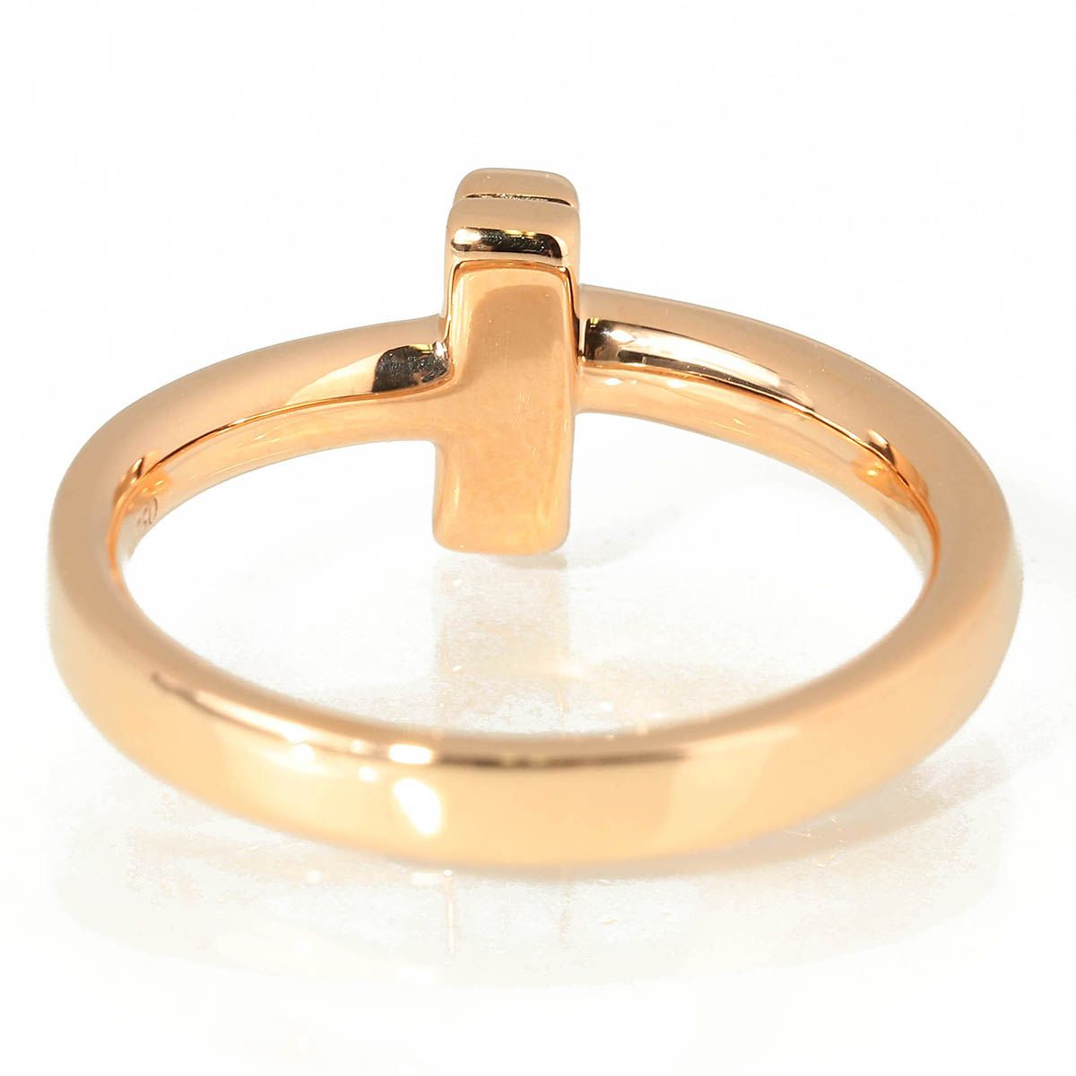 Tiffany Ring Tiffany&Co. T K18Pg 5.5 Ok