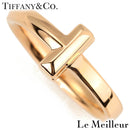 Tiffany Ring Tiffany&Co. T K18Pg 5.5 Ok