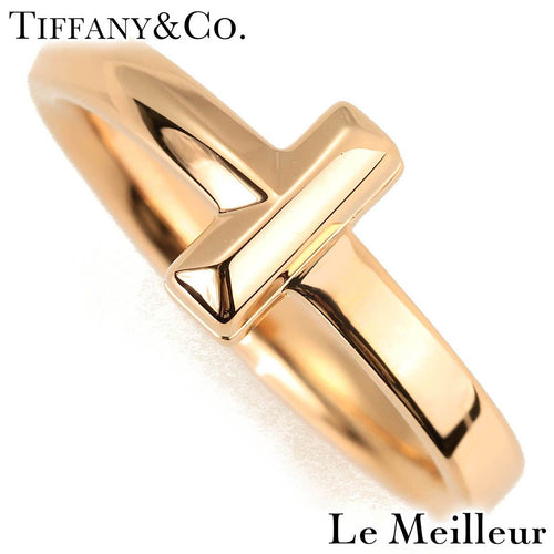 Tiffany Ring Tiffany&Co. T K18Pg 5.5 Ok