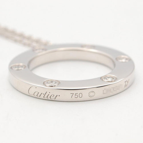 Cartier Necklace 6Pd 41.5 K18Wg Used A