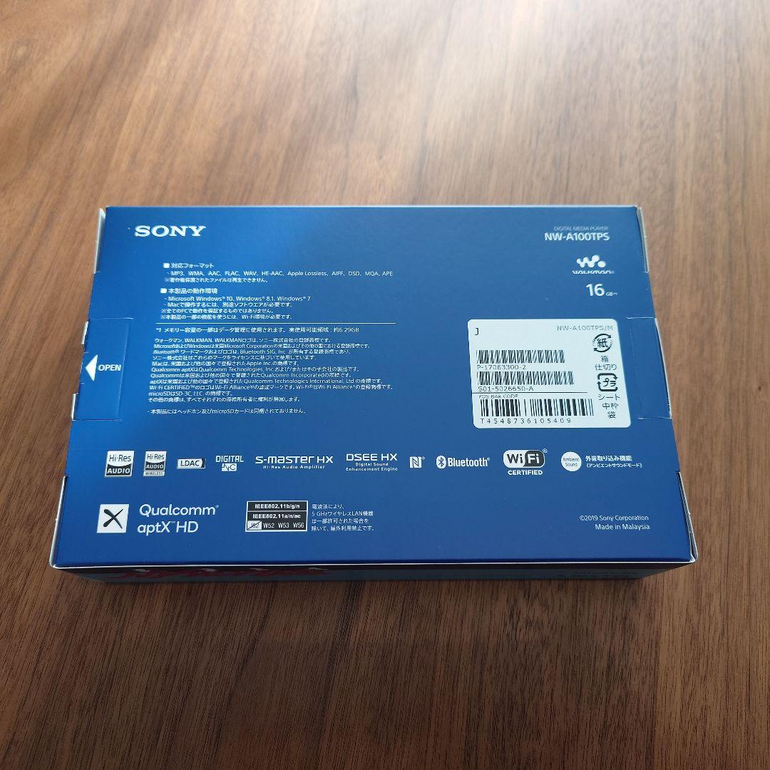 Sony Digital Audio Player 40 Nw-A100Tps