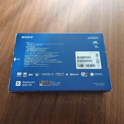 Sony Digital Audio Player 40 Nw-A100Tps