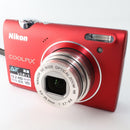 Nikon Compact Digital Camera Coolpix S5100 S5100Rd 1220 5 2.7