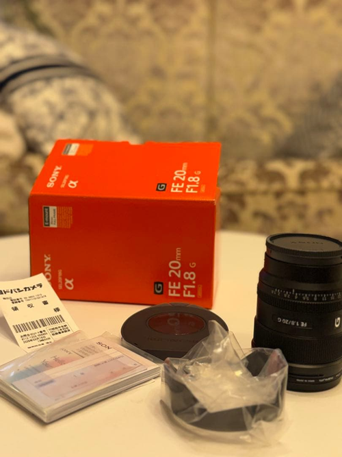 Sony Lens (Single Focus) Fe F1.8 G 2026