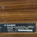 Casio Keyboards Digital Pianos Casiotone 701 Ct-701
