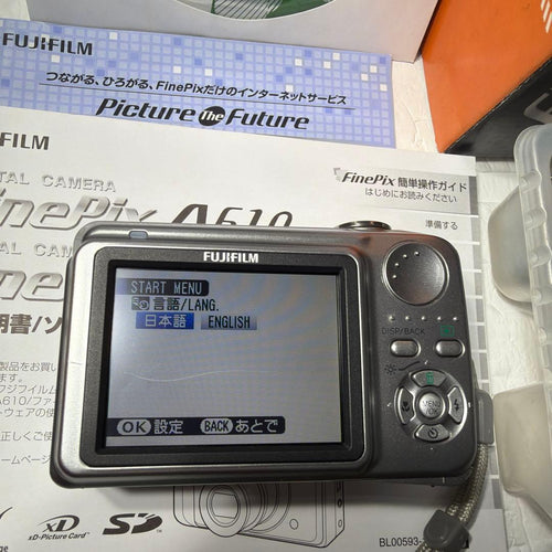 Fujifilm Compact Digital Cameras Finepix A610 Silver