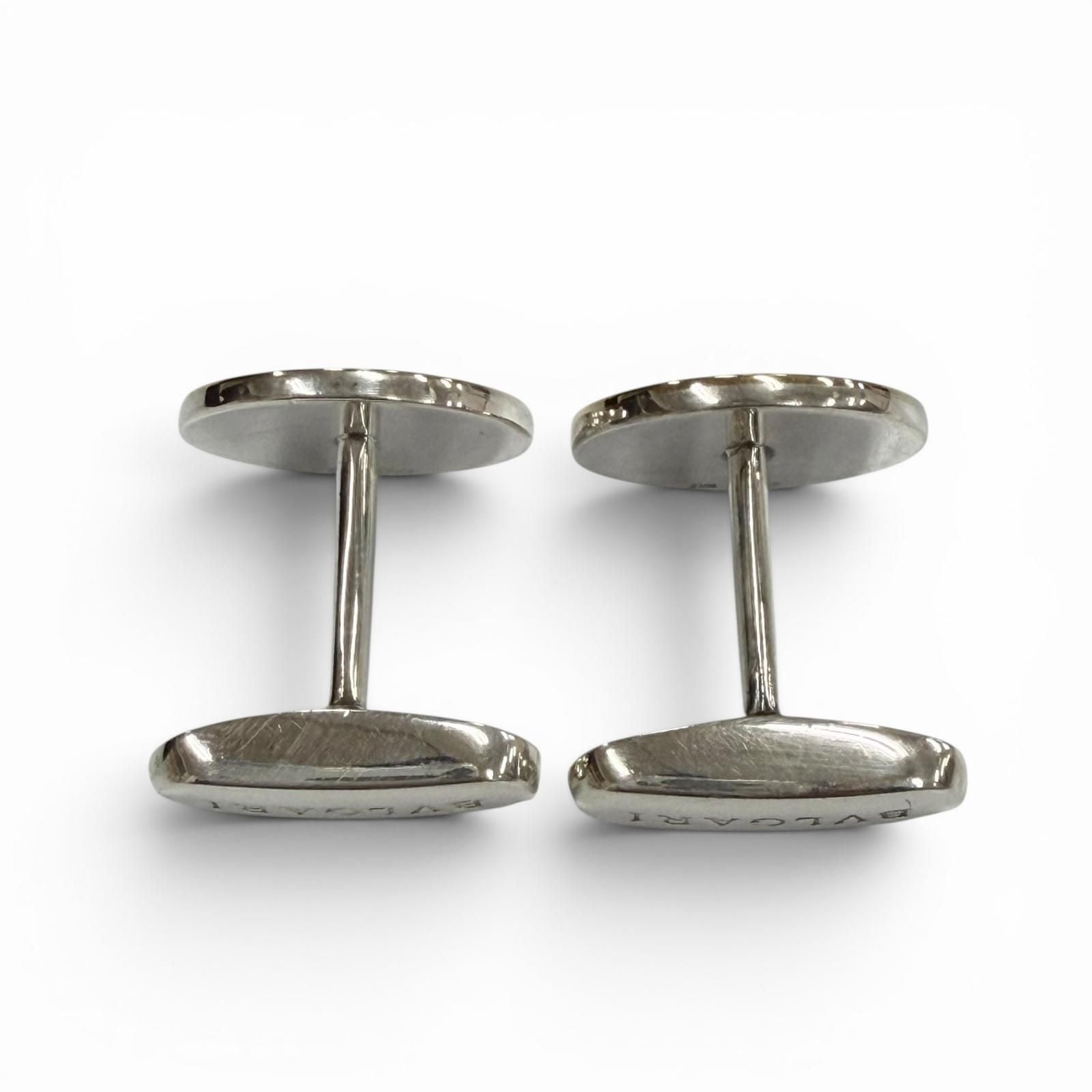 Bvlgari Cufflinks 925 10.1G (Color)