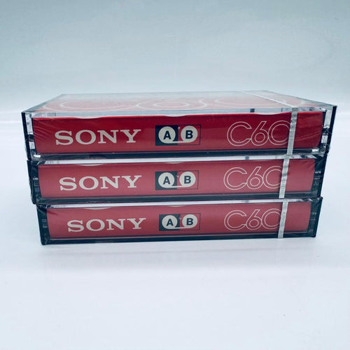 Sony Cassette Tapes 3 C60