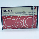 Sony Cassette Tapes 3 C60