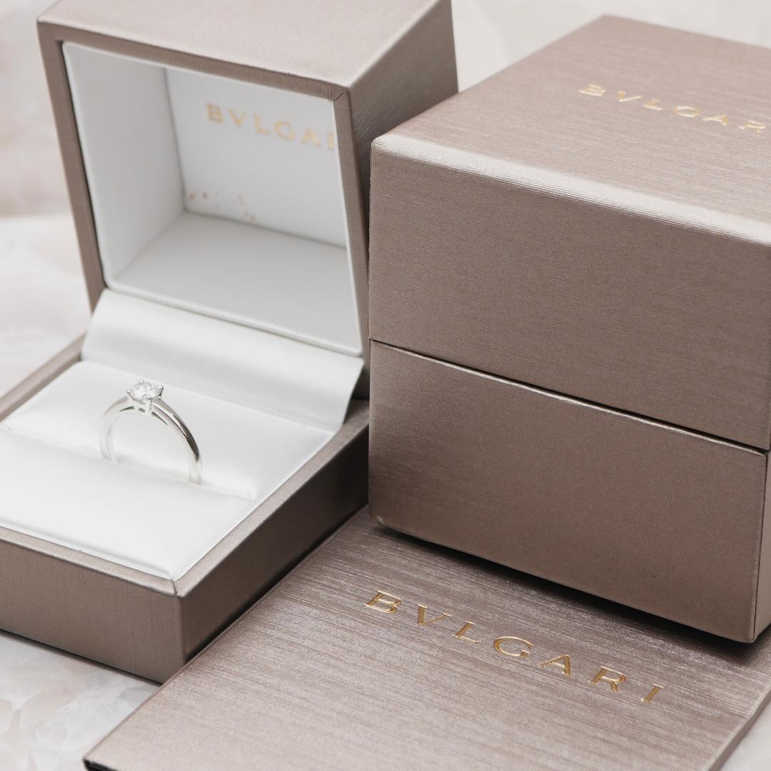 Bvlgari Rings 0.46Ct Pt950