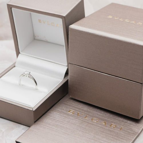 Bvlgari Rings 0.46Ct Pt950