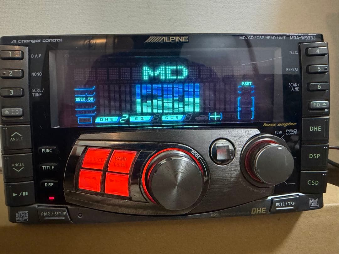 Decks, Players Changers Alpine Mda-W933J Md Cd Dsp