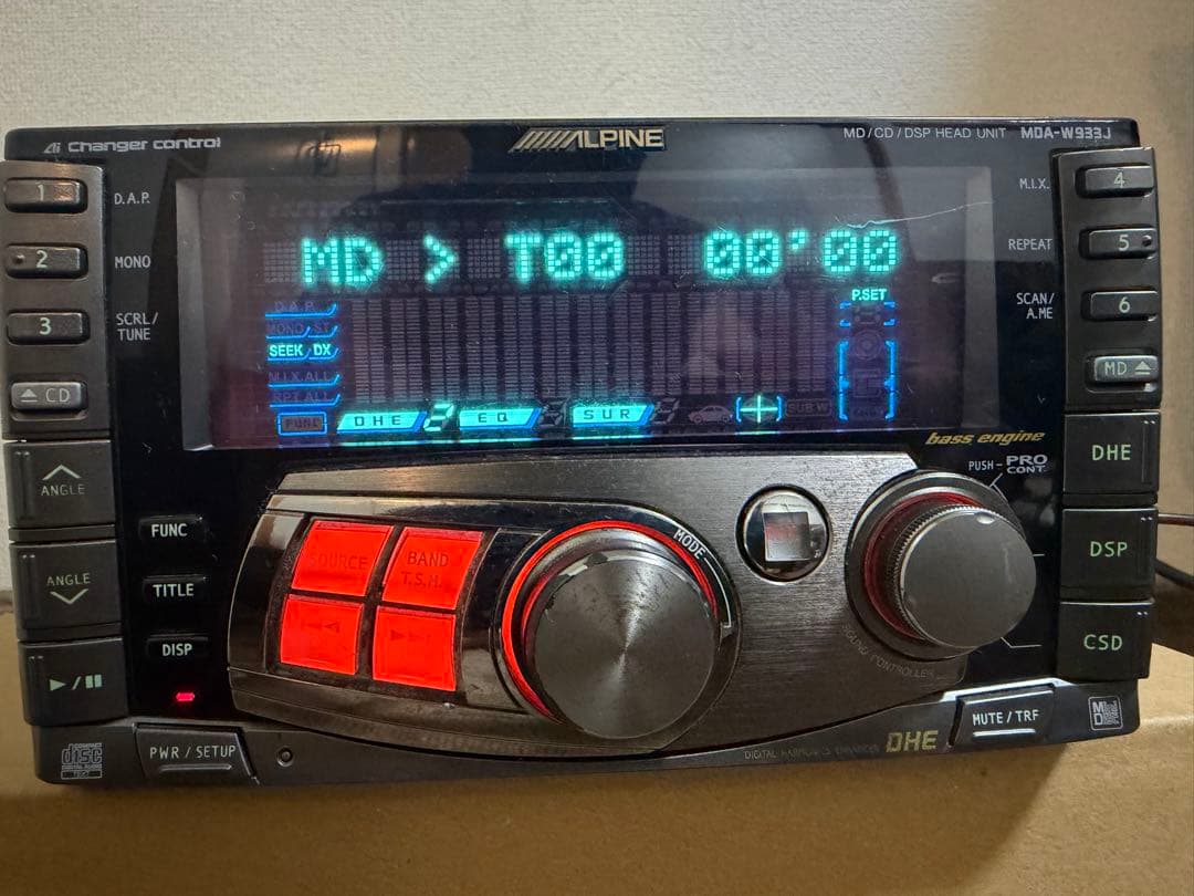 Decks, Players Changers Alpine Mda-W933J Md Cd Dsp