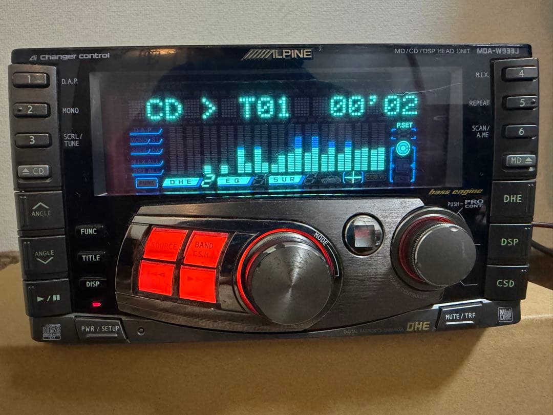 Decks, Players Changers Alpine Mda-W933J Md Cd Dsp