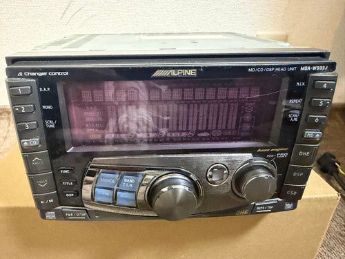 Decks, Players Changers Alpine Mda-W933J Md Cd Dsp