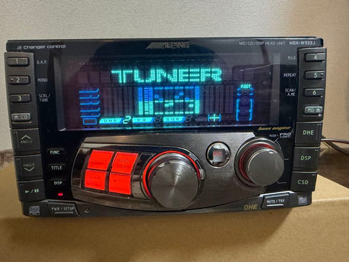 Decks, Players Changers Alpine Mda-W933J Md Cd Dsp
