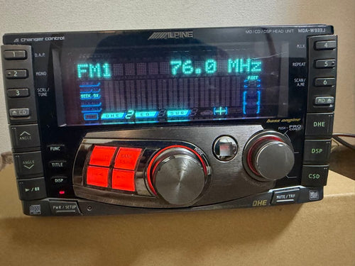 Decks, Players Changers Alpine Mda-W933J Md Cd Dsp