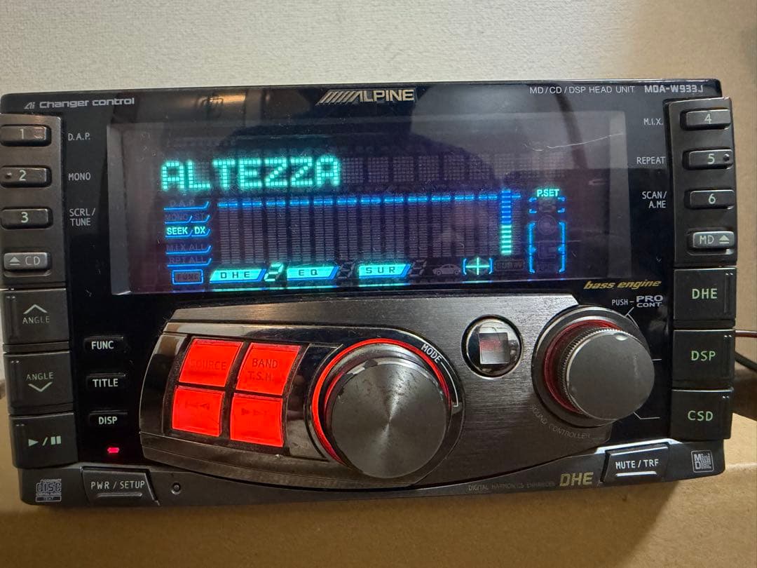 Decks, Players Changers Alpine Mda-W933J Md Cd Dsp