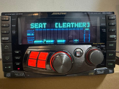 Decks, Players Changers Alpine Mda-W933J Md Cd Dsp