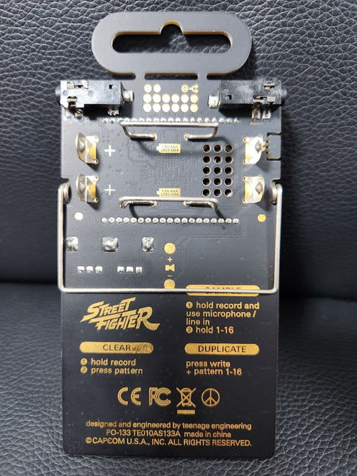 Samplers Teenage Engineering Po-133 Streetfighter