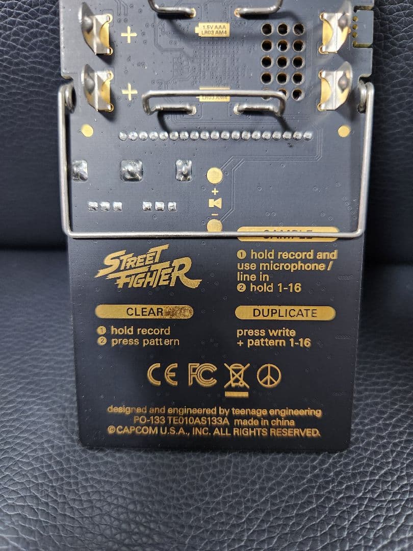 Samplers Teenage Engineering Po-133 Streetfighter