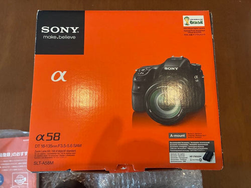 Sony Digital Slrs Slt-A58M 58