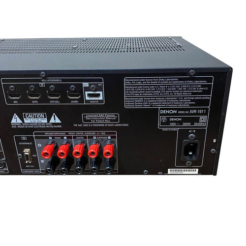 Denon Av Amplifiers Avr-1611 5.1Ch