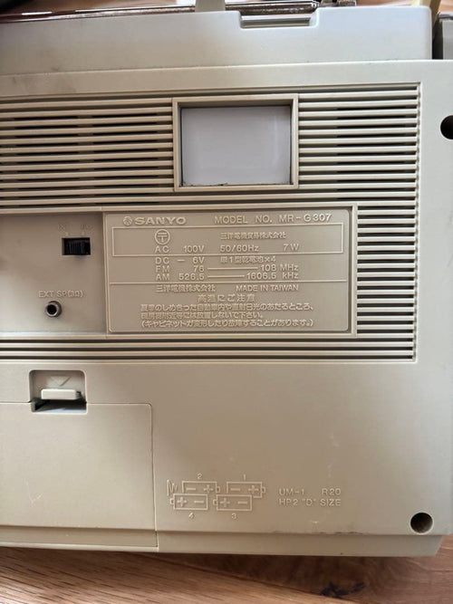 Sanyo Radios Radio Cassette Players