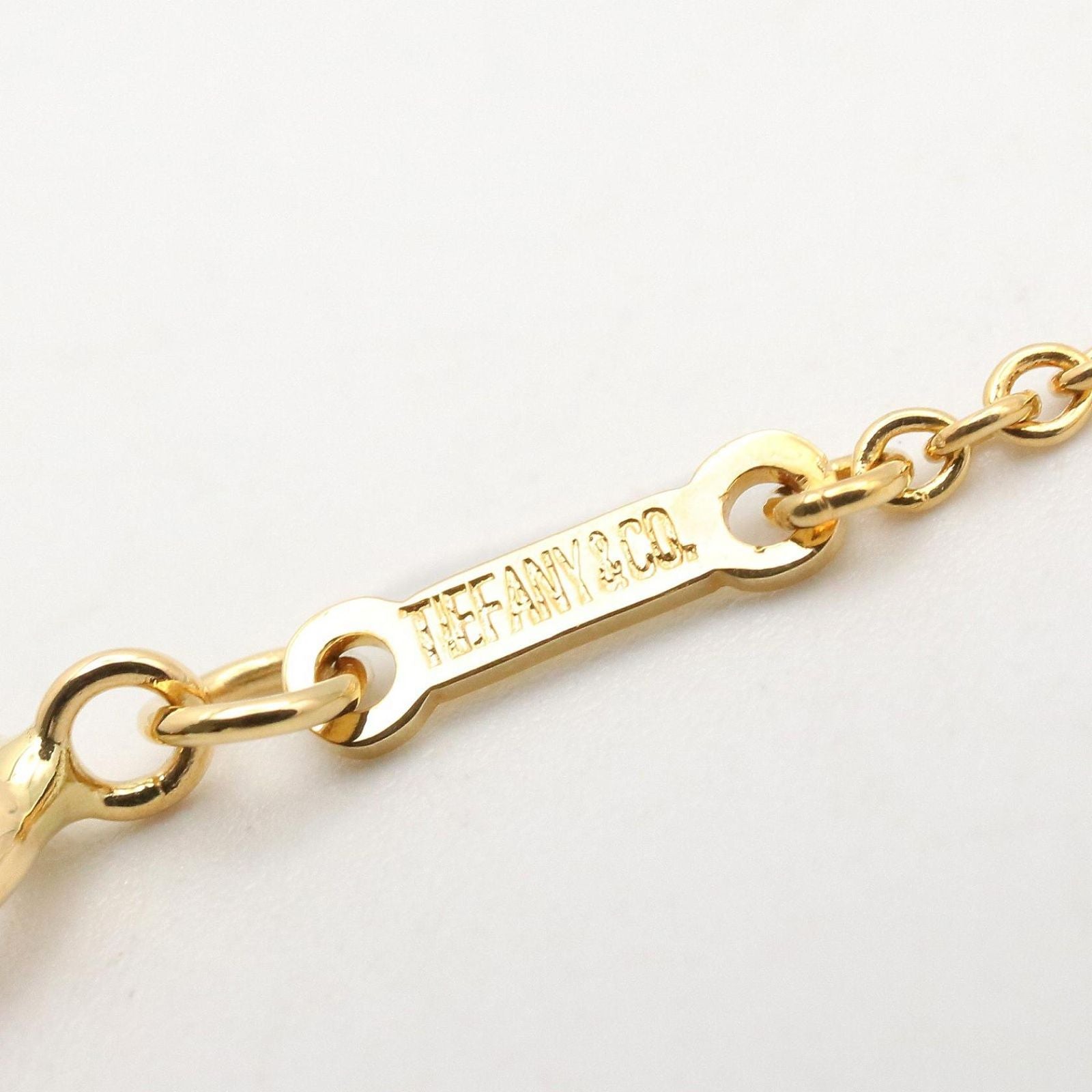 Tiffany Necklace Co 61 K18 Used A
