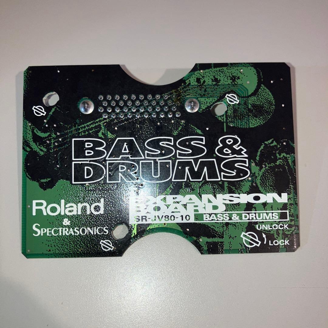 Roland Expansion Pad Sampler Effector Sr-Jv80-10 Bass Drums