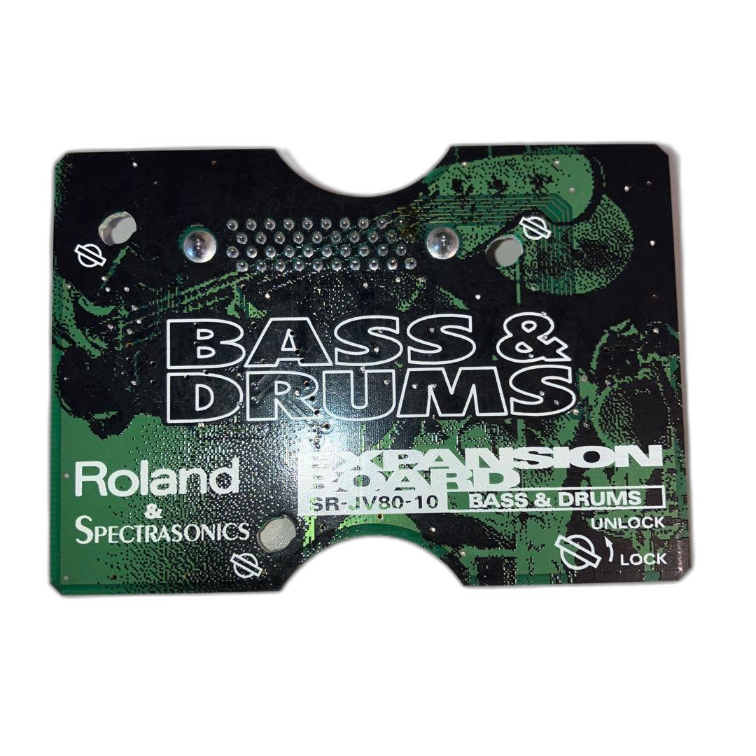 Roland Expansion Pad Sampler Effector Sr-Jv80-10 Bass Drums