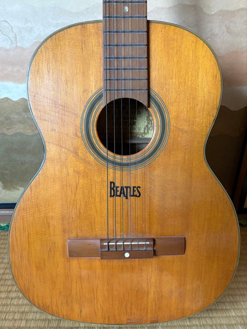 Acoustic Guitars Yamaha Dynamic Guitar Pat.187409 No.S70