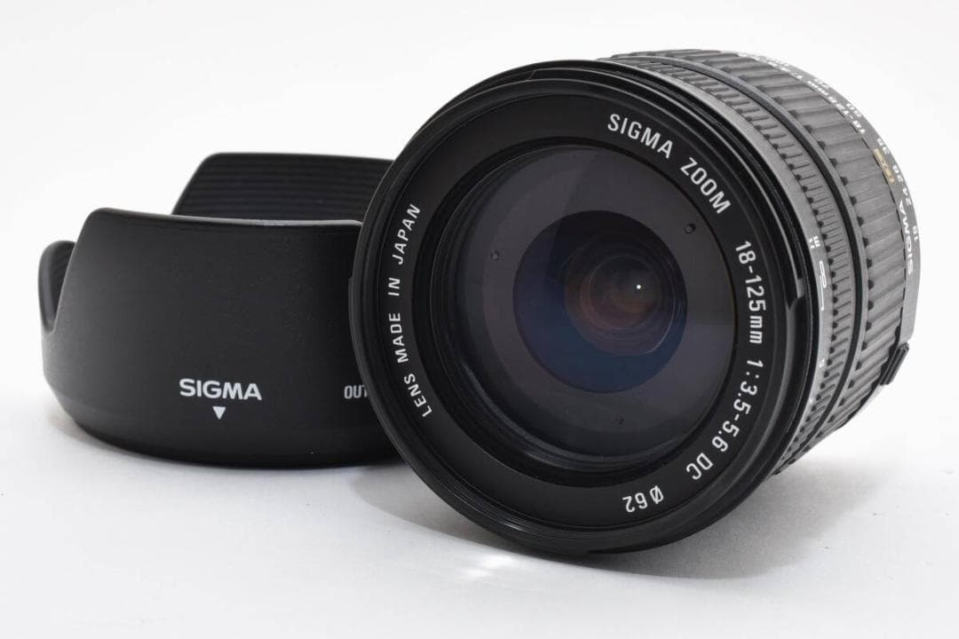 Sigma Zoom Lenses 18-125Mm F3.5-5.6 Dc #297