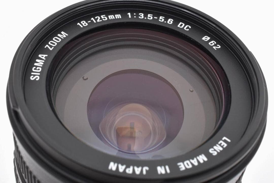 Sigma Zoom Lenses 18-125Mm F3.5-5.6 Dc #297