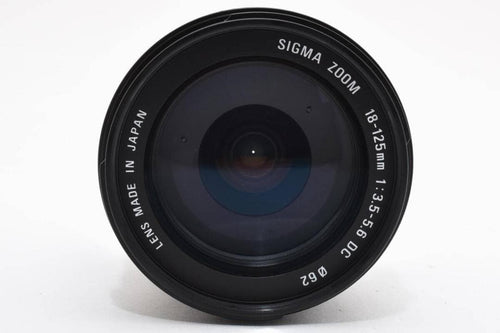 Sigma Zoom Lenses 18-125Mm F3.5-5.6 Dc #297