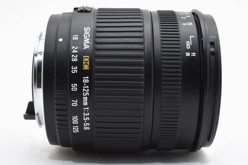 Sigma Zoom Lenses 18-125Mm F3.5-5.6 Dc #297