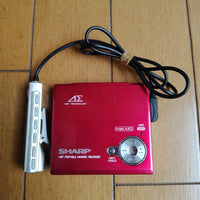 Sharp Portable Md Players 1Bit Im-Dr80-R