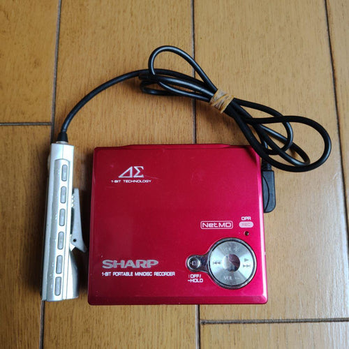 Sharp Portable Md Players 1Bit Im-Dr80-R