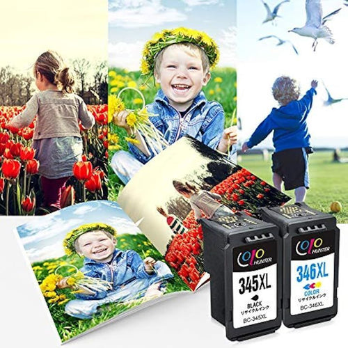 Ink Ribbon Colohunter Canon Bc-345Xl+Bc-346Xl 2 345Xl+346Xl Pixus (Bc-345Xl