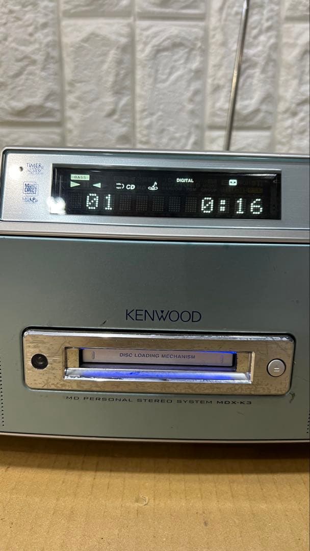Kenwood Cd, Md Cassette Decks Mdx-K3